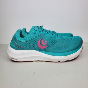 Topo Athletic Women's Phantom 3 Road Running Shoes 5 mm Drop, Teal/Pink Size 8